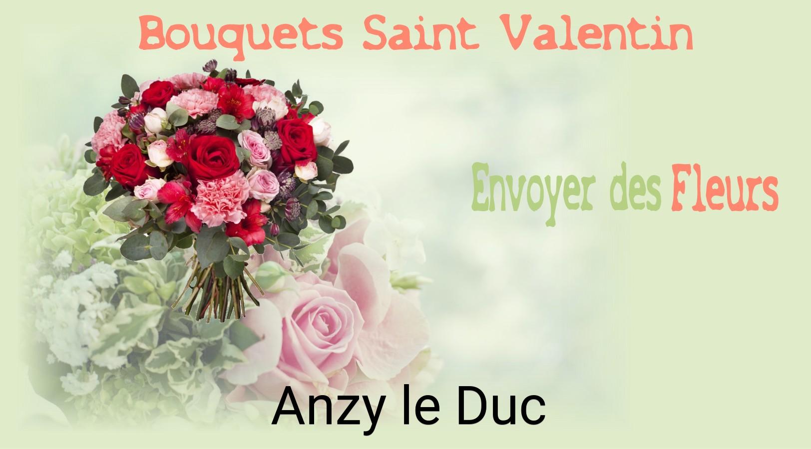 Roses de Saint-Valentin livrées à Anzy-le-Duc